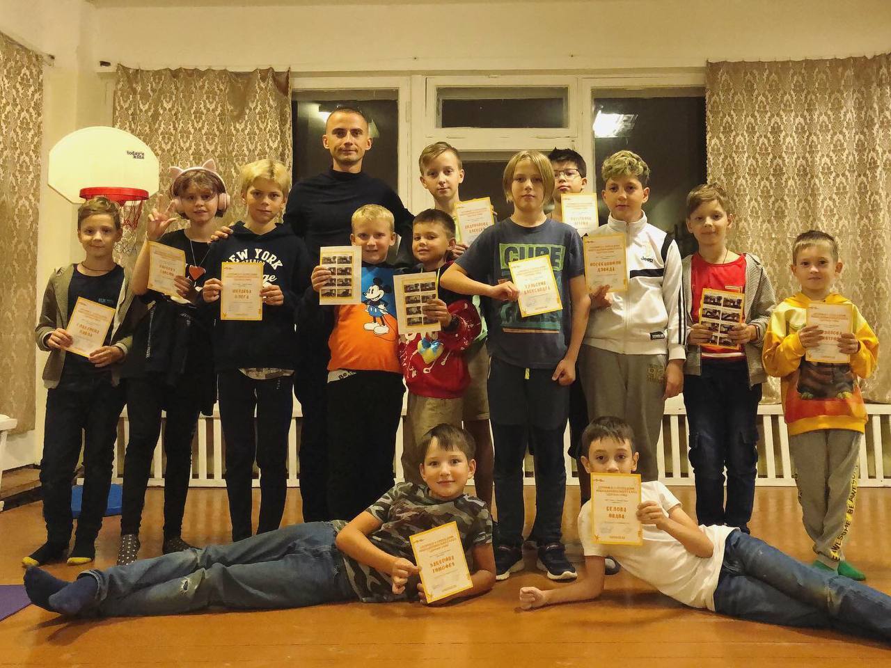 Курс «Здоровая спина» в лагере «Салют»
