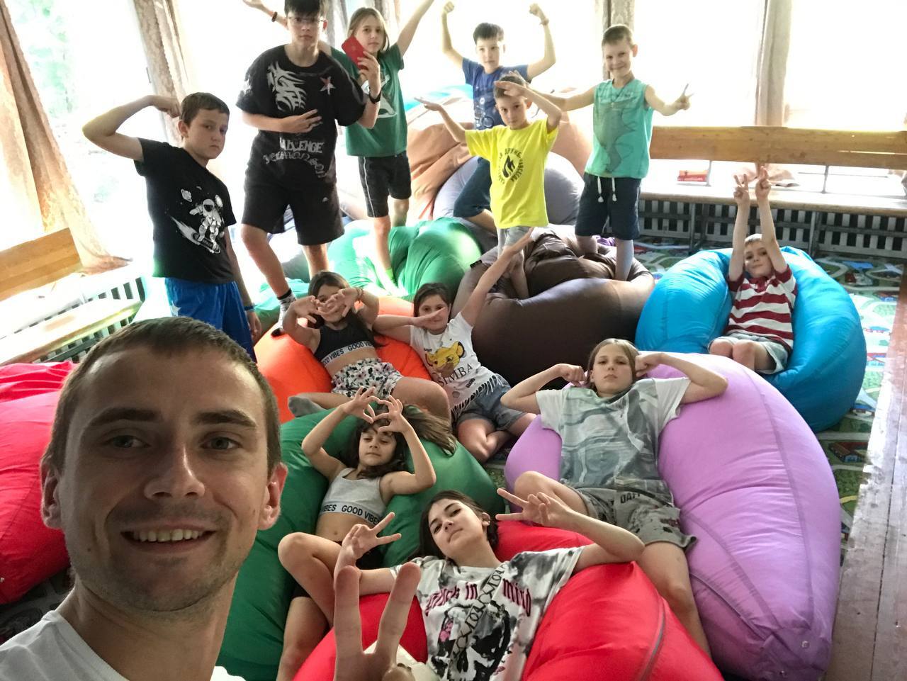 Курс «Здоровая спина» в лагере «Салют»
